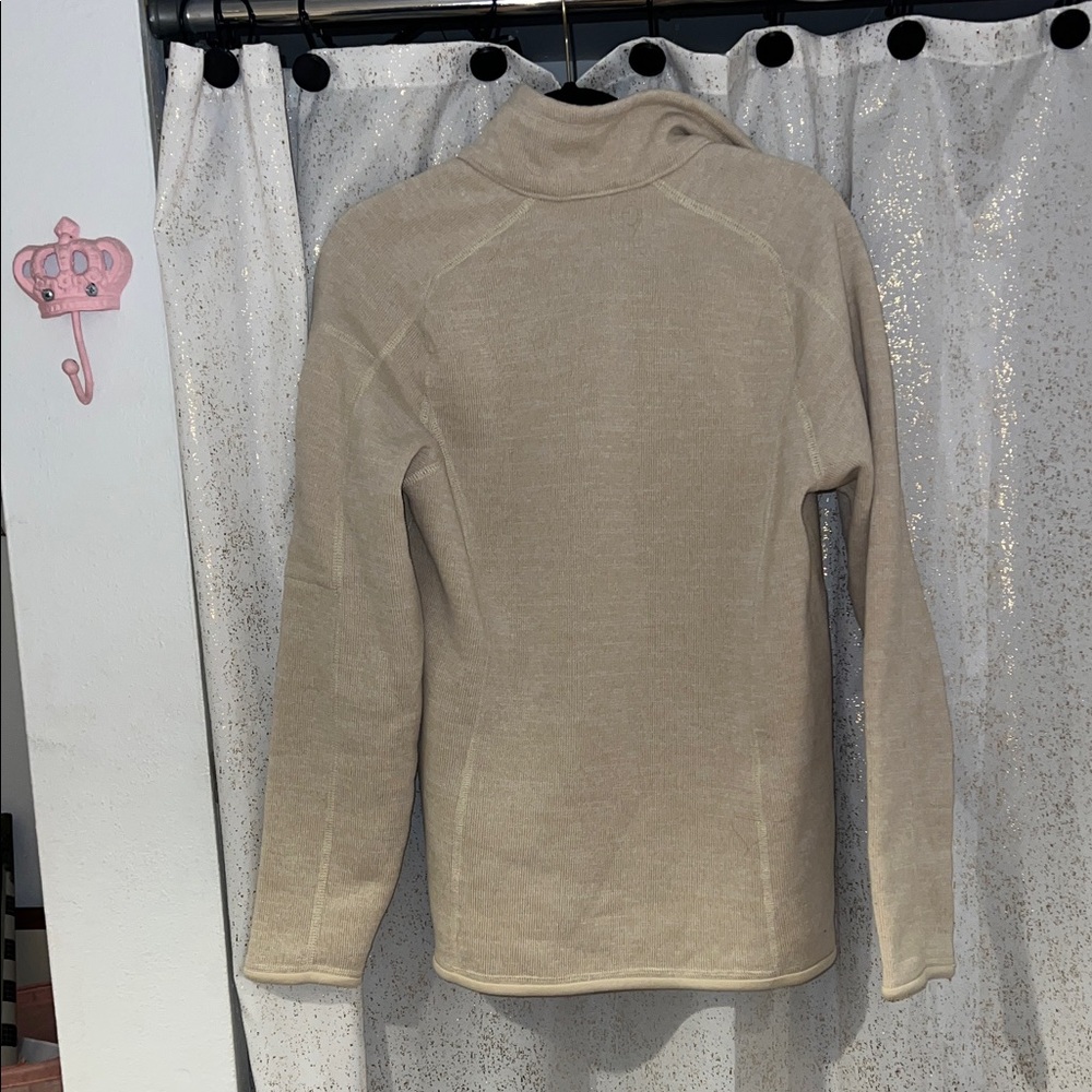 Patagonia Cream Quarter-Zip Fleece Jacket - Picture 7 of 11